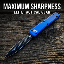 将图片加载到图库查看器，UT-70 Bule OTF Pocket knife,Carry multiple knives with you
