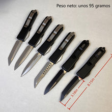 将图片加载到图库查看器，UT-85 Black Handle Series OTF Pocket knife,Carry multiple knives with you
