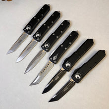 将图片加载到图库查看器，UT-85 Black Handle Series OTF Pocket knife,Carry multiple knives with you
