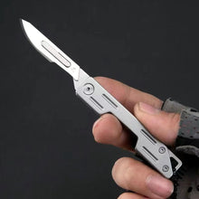 将图片加载到图库查看器，art knife folding knife Mini knife pocket knife paring knife outdoor camping easy to carry

