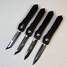 将图片加载到图库查看器，UT Black handle series OTF pocket knife, carry EDC multi-purpose knife with you
