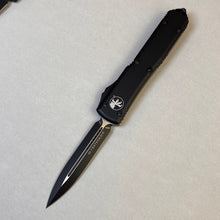 将图片加载到图库查看器，UT Black handle series OTF pocket knife, carry EDC multi-purpose knife with you
