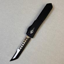 将图片加载到图库查看器，UT Black handle series OTF pocket knife, carry EDC multi-purpose knife with you
