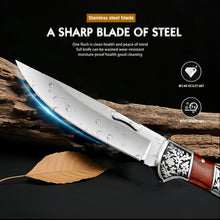 将图片加载到图库查看器，columbia-B3159 Back lock folding knife, pocket knife
