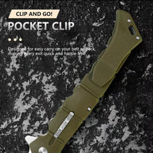 将图片加载到图库查看器，LUZON-Folding knife edc outdoor knives
