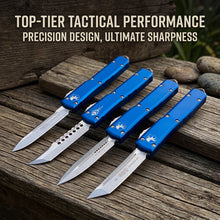 将图片加载到图库查看器，UT-70 Bule OTF Pocket knife,Carry multiple knives with you
