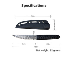 将图片加载到图库查看器，CRKT-2367 Fixed blade knife, EDC portable knife, suitable for various activities such as outdoor hiking, fishing, camping, etc
