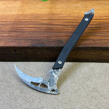 将图片加载到图库查看器，Mini Damascus desktop ornament knife, exquisite EDC
