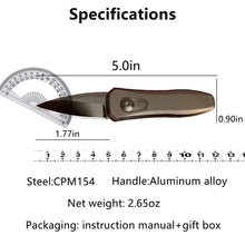 将图片加载到图库查看器，ks7500 Button automatic knife, pocket knife
