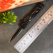 将图片加载到图库查看器，OTF Mini Pocket Knife, Stainless Steel Small MT, Outdoor Multifunctional Carrying Knife for Camping, Fishing, Traveling, Climbing, etc.
