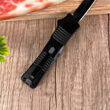 将图片加载到图库查看器，OTF Mini Pocket Knife, Stainless Steel Small MT, Outdoor Multifunctional Carrying Knife for Camping, Fishing, Traveling, Climbing, etc.
