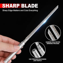 将图片加载到图库查看器，Stainless steel stick, knife in a stick, essential for outdoor self-defense
