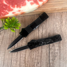 将图片加载到图库查看器，OTF Mini Pocket Knife, Stainless Steel Small MT, Outdoor Multifunctional Carrying Knife for Camping, Fishing, Traveling, Climbing, etc.

