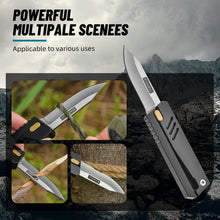 将图片加载到图库查看器，Carrot knife, utility knife, fruit knife, household camping hiking convenient carrying knife
